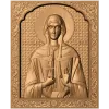 Икона «Святая Христина» - резной деревянный образ