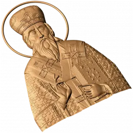 Святой Василий - барельеф