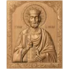 Икона Святой Владимир - резная деревянная панель