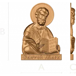 Икона-барельеф Святой Марк