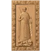 Икона Святой Мученик Иоанн-Владимир - резная панель из дерева