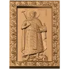 Икона Святой Мученик Иоанн-Владимир - резная панель из дерева