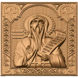 Святой Никита Столпник - барельеф