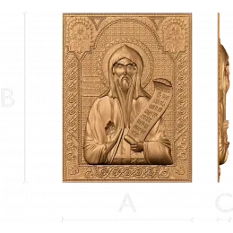 Святой Никита Столпник - барельеф