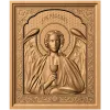 Резная деревянная икона Святой Рафаил