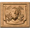 Рельефная икона «Спас Нерукотворный» - резной деревянный декор