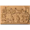 Тайная Вечеря - резное панно из дерева