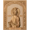 Икона «Царевна Анастасия» - резной деревянный декор