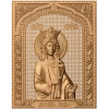 Икона из дерева «Царевна Мария» - резной деревянный декор