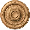 Классическая круглая розетка с акантовым орнаментом