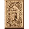Рельефное панно «Стражница меча» - резной деревянный декор