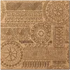 Резная панель «Этнический узор» - декоративный деревянный декор