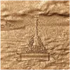 Морской монумент "В море" - резное панно из дерева