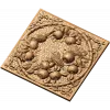 Воробьиный венок - резная панель из дерева