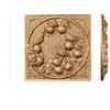 Воробьиный венок - резная панель из дерева