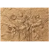 Резное панно «Лотосы» - деревянный декор высокой детализации