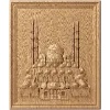 Резная панель «Султанская мечеть» - деревянный декор с минаретами