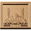 Резная панель «Султанская мечеть» - деревянный декор с минаретами