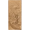 Резная панель «Охотник» - деревянный декор для интерьера