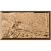 Панно «Охотник» - резной деревянный декор для интерьера