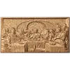 Резное панно «Тайная вечеря» - деревянный декор для интерьера