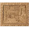 Резное панно «Рождество» - деревянный декор для интерьера
