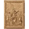 Резное панно «Русы - Воины Севера» из массива дуба/бука/ясеня