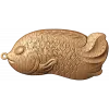 Резной деревянный декор «Рыба» - резная накладка из массива