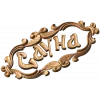 Резной картуш «Сауна» - деревянная табличка из дуба, бука или ясеня
