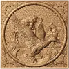 Резное панно «Селезень» - резной деревянный декор