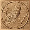 Резная панель «Филин в медальоне» - деревянный декор высокого рельефа