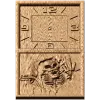 Часы «Скелетик» - резной деревянный декор