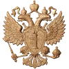 Герб Прокуратуры - резной деревянный герб из массива