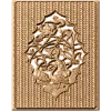 Резная панель «Плетёный орнамент с птицами» - декор из массива