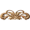Резной накладной декор «Астра» из массива для мебели и интерьера