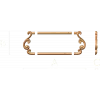 Вензельная накладка-кант для мебели и интерьера