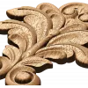 Акантовая накладка «Листовой вихрь» - резной деревянный декор