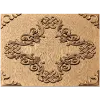 Квадратная резная панель «Элизия» - декоративный деревянный декор