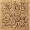 Резная декоративная панель «Акантовая симметрия» - резной декор из дуба, бука, ясеня
