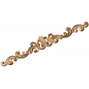 Резная горизонтальная накладка с акантовым орнаментом