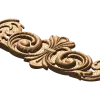 Акантовая накладка для мебели - резной деревянный декор
