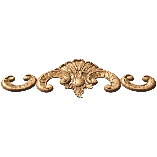Рокайльный резной декор из массива дуба