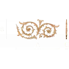 Акантовая резная накладка вензельная