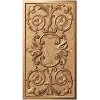 Фасадная резная панель «Картуш Ренессанс» - резной декор из дерева