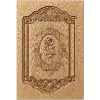 Резной фасад-панель с розой - резной деревянный декор из массива