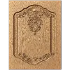 Резной мебельный фасад «Викторианский картуш» - декоративная панель из дерева