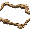 Резная рамка в стиле барокко из массива дуба, бука или ясеня