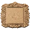 Резная рамка барочная - деревянный декор для интерьера
