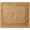 Резная рамка «Венец» - декоративная квадратная деревянная панель