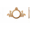 Резная овальная рамка с акантовыми листьями
